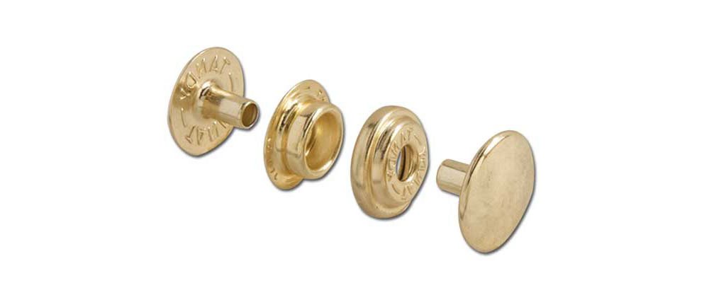 Amazon.com: Tandy Leather Line 24 Snaps 10/pk 1263-01 (10, Brass)